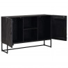 Bufet Czarny 105 x 30 x 68 cm