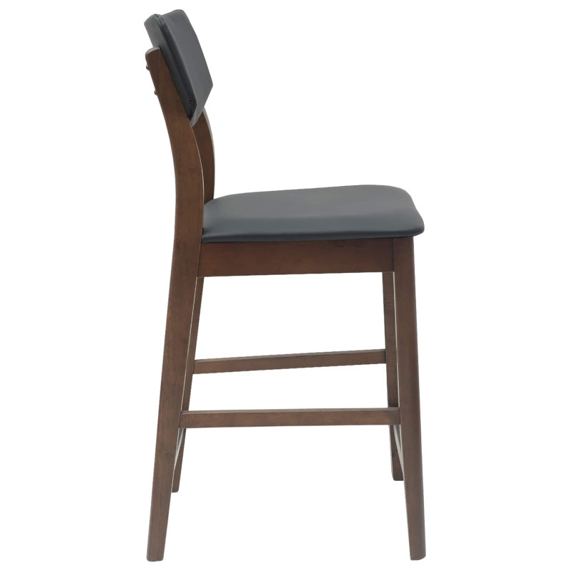 Krzesła jadalne 2 pcs Jasny Brąz 48 x 49 x 95 cm Drewno Gumowe