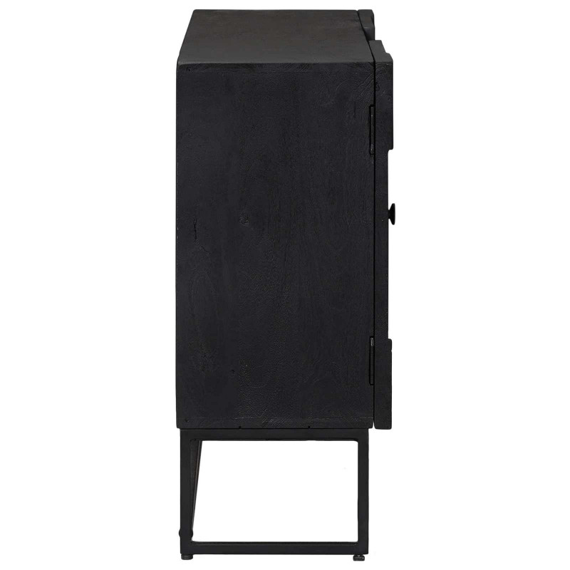 Bufet Czarny 105 x 30 x 68 cm
