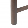 Krzesła jadalne 2 pcs Jasny Brąz 48 x 49 x 95 cm Drewno Gumowe