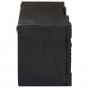 Szafka pod telewizor z półką z drzwiami Czarny 105 x 30 x 35 cm