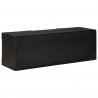 Szafka pod telewizor z półką z drzwiami Czarny 105 x 30 x 35 cm