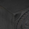 Szafka pod telewizor z półką z drzwiami Czarny 105 x 30 x 35 cm