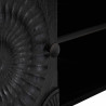Szafka pod telewizor z półką z drzwiami Czarny 105 x 30 x 35 cm