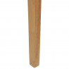 Krzesło jadalniane 2 pcs Naturalny 43 x 44,5 x 77 cm