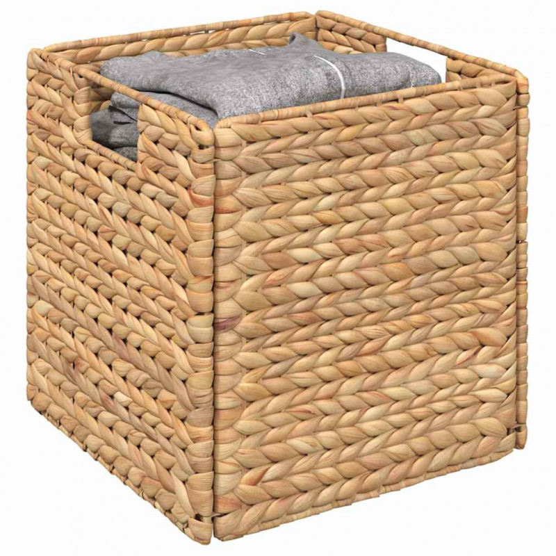 Kosze do przechowywania 2 pcs Naturalny 28 x 28 x 28 cm
