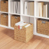 Kosze do przechowywania 2 pcs Naturalny 28 x 28 x 28 cm
