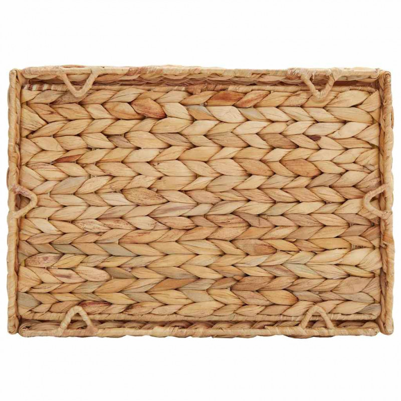 Kosze do przechowywania 2 pcs Naturalny 35 x 25 x 17 cm