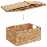 Kosze do przechowywania 2 pcs Naturalny 35 x 25 x 17 cm