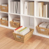 Kosze do przechowywania 2 pcs Naturalny 38 x 28 x 15 cm