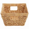 Kosze do przechowywania 2 pcs Naturalny 38 x 28 x 15 cm
