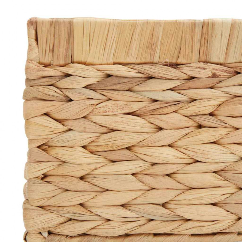 Kosze do przechowywania 3 pcs Naturalny Hiacynt wodny