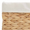 Kosze do przechowywania 3 pcs Naturalny Hiacynt wodny