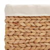 Kosze do przechowywania 3 pcs Naturalny Hiacynt wodny