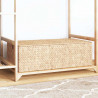 Skrzynia do przechowywania Naturalny 75 x 42 x 23 cm