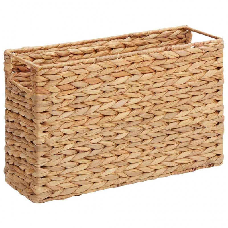 Kosze na magazyny 2 pcs Naturalny 39 x 14 x 25 cm Hiacynt wodny