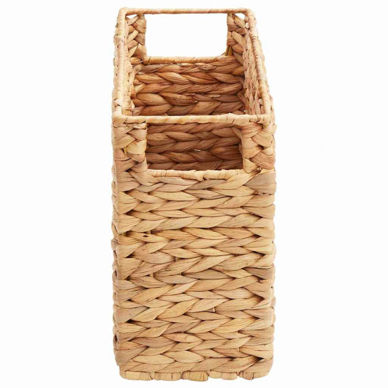 Kosze na magazyny 2 pcs Naturalny 39 x 14 x 25 cm Hiacynt wodny