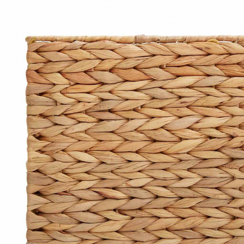 Kosze na magazyny 2 pcs Naturalny 39 x 14 x 25 cm Hiacynt wodny