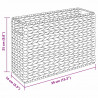Kosze na magazyny 2 pcs Naturalny 39 x 14 x 25 cm Hiacynt wodny