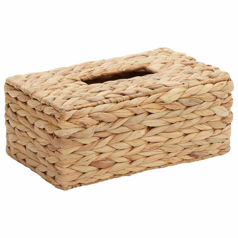 Pokrywki na Pudełka na Chusteczki 2 pcs Hiacynt wodny Naturalny