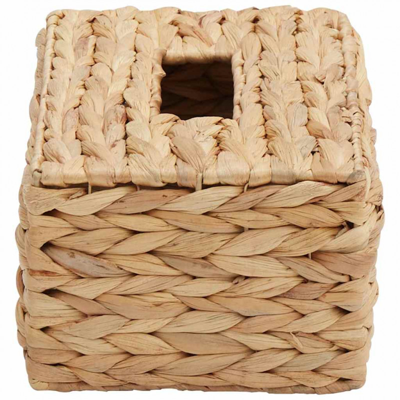 Pokrywki na Pudełka na Chusteczki 2 pcs Hiacynt wodny Naturalny
