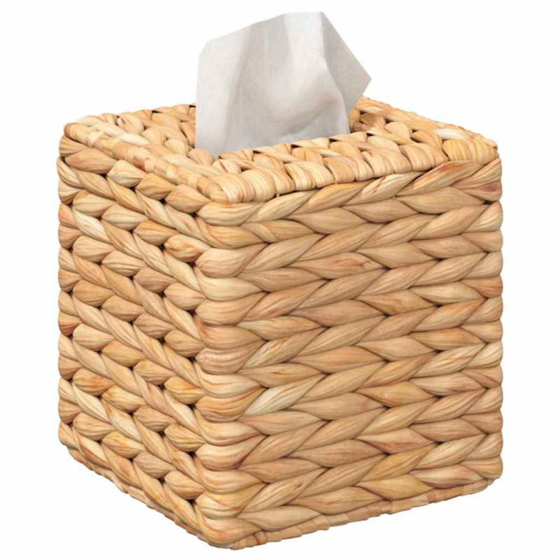 Pokrywki na Pudełka na Chusteczki 2 pcs Hiacynt wodny Naturalny
