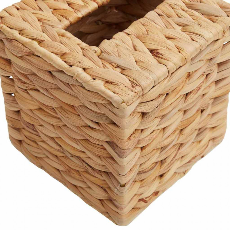 Pokrywki na Pudełka na Chusteczki 2 pcs Hiacynt wodny Naturalny