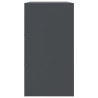Szafka, antracytowa, 99x39x73 cm, stal
