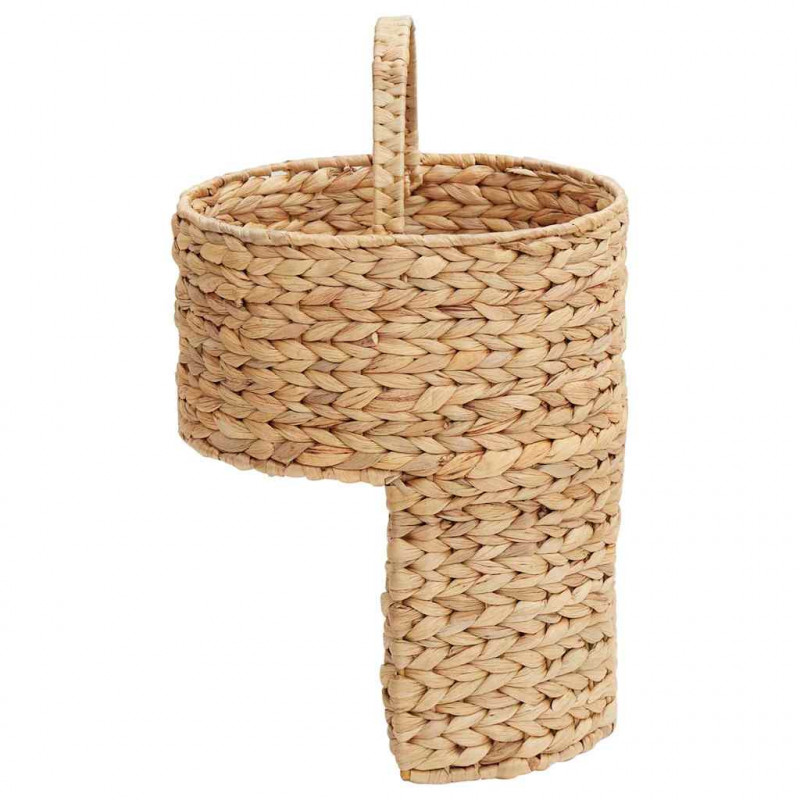 Kosz na schody Naturalny 28 x 26 x 47 cm Hiacynt wodny