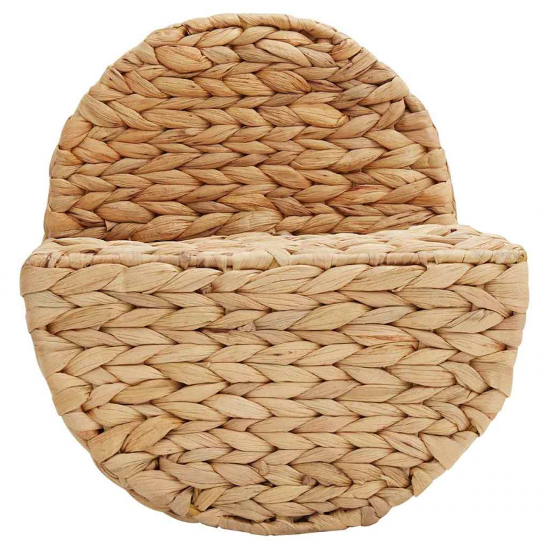 Kosz na schody Naturalny 28 x 26 x 47 cm Hiacynt wodny
