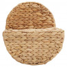 Kosz na schody Naturalny 28 x 26 x 47 cm Hiacynt wodny