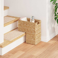 Kosz na schody Naturalny 38 x 20 x 40 cm Hiacynt wodny