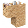 Kosz na schody Naturalny 38 x 20 x 40 cm Hiacynt wodny