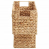 Kosz na schody Naturalny 38 x 20 x 40 cm Hiacynt wodny