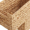 Kosz na schody Naturalny 38 x 20 x 40 cm Hiacynt wodny