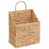 Kosz wiszący Naturalny 30 x 17,5 x 49,5 cm Hiacynt wodny