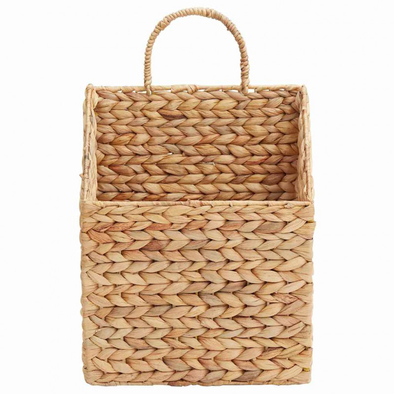 Kosz wiszący Naturalny 30 x 17,5 x 49,5 cm Hiacynt wodny