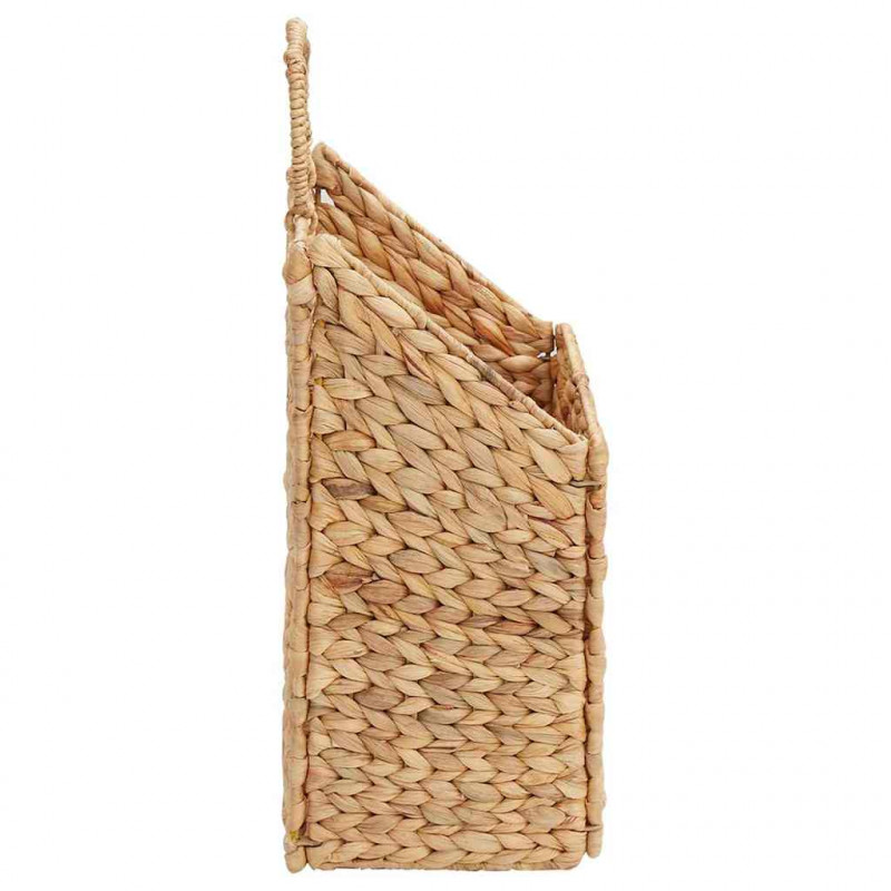 Kosz wiszący Naturalny 30 x 17,5 x 49,5 cm Hiacynt wodny