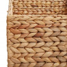 Kosz wiszący Naturalny 30 x 17,5 x 49,5 cm Hiacynt wodny