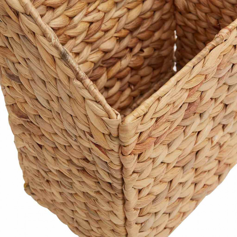 Kosz wiszący Naturalny 30 x 17,5 x 49,5 cm Hiacynt wodny