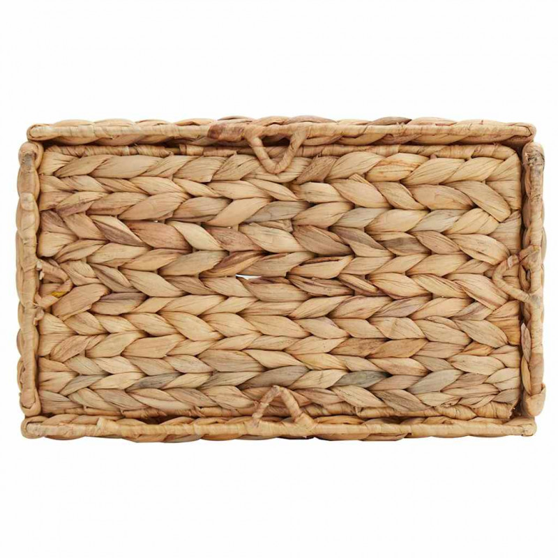 Kosz wiszący Naturalny 30 x 17,5 x 49,5 cm Hiacynt wodny