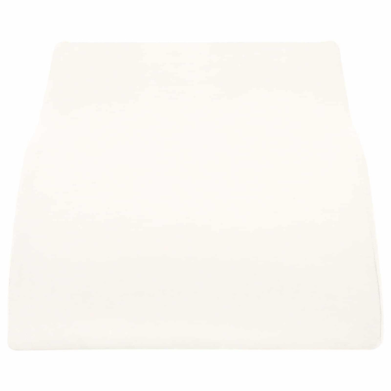Poduszka na nogi Biały 68 x 41 x 24 cm Pianka PU
