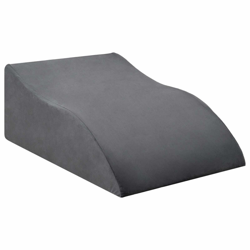 Poduszka na nogi Szary 68 x 41 x 24 cm Pianka PU