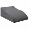 Poduszka na nogi Szary 68 x 41 x 24 cm Pianka PU