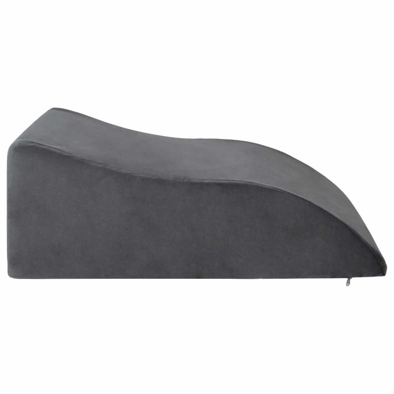 Poduszka na nogi Szary 68 x 41 x 24 cm Pianka PU