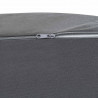 Poduszka na nogi Szary 68 x 41 x 24 cm Pianka PU