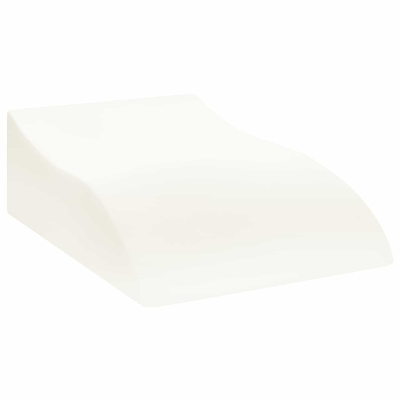 Poduszka na nogi Szary 68 x 41 x 21 cm Pianka PU