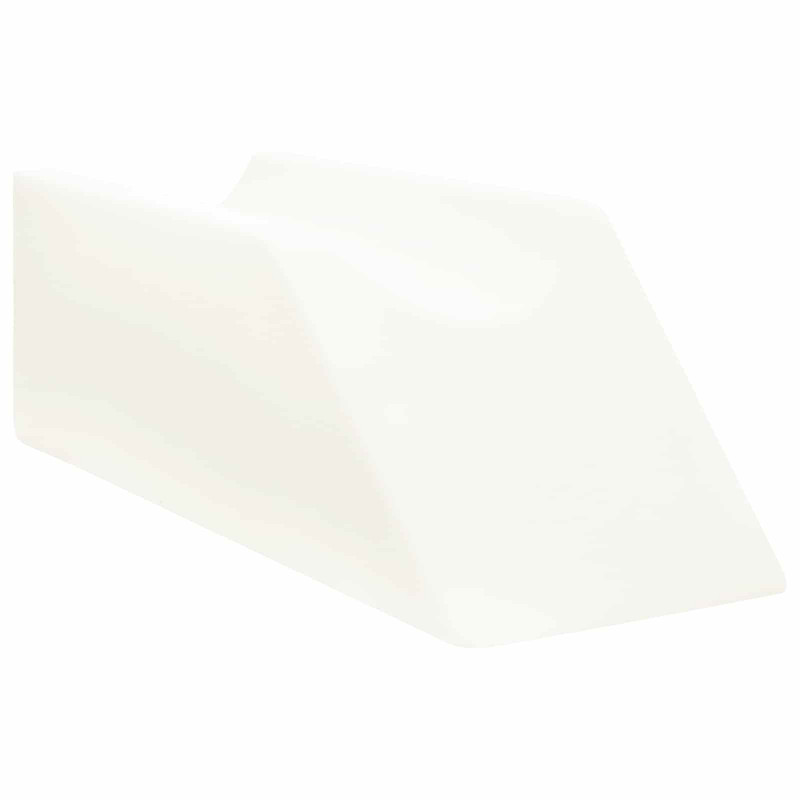 Poduszka na nogi Gładki Biały 68 x 25 x 21,5 cm Pianka PU