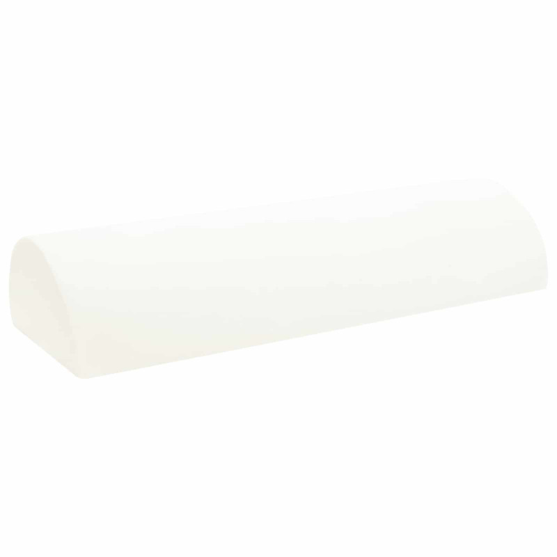 Poduszka na nogi Szary 52 x 20 x 11 cm Pianka z pamięcią