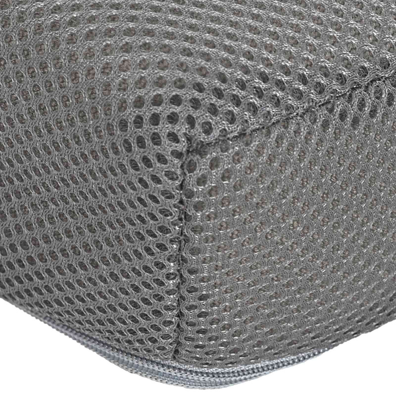 Poduszka na siedzisko Szary 39 x 38 x 8,5 cm Pianka PU